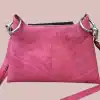 Klein leuk tasje roze kurk achterkant leuk klein tasje roze kurk achterkant