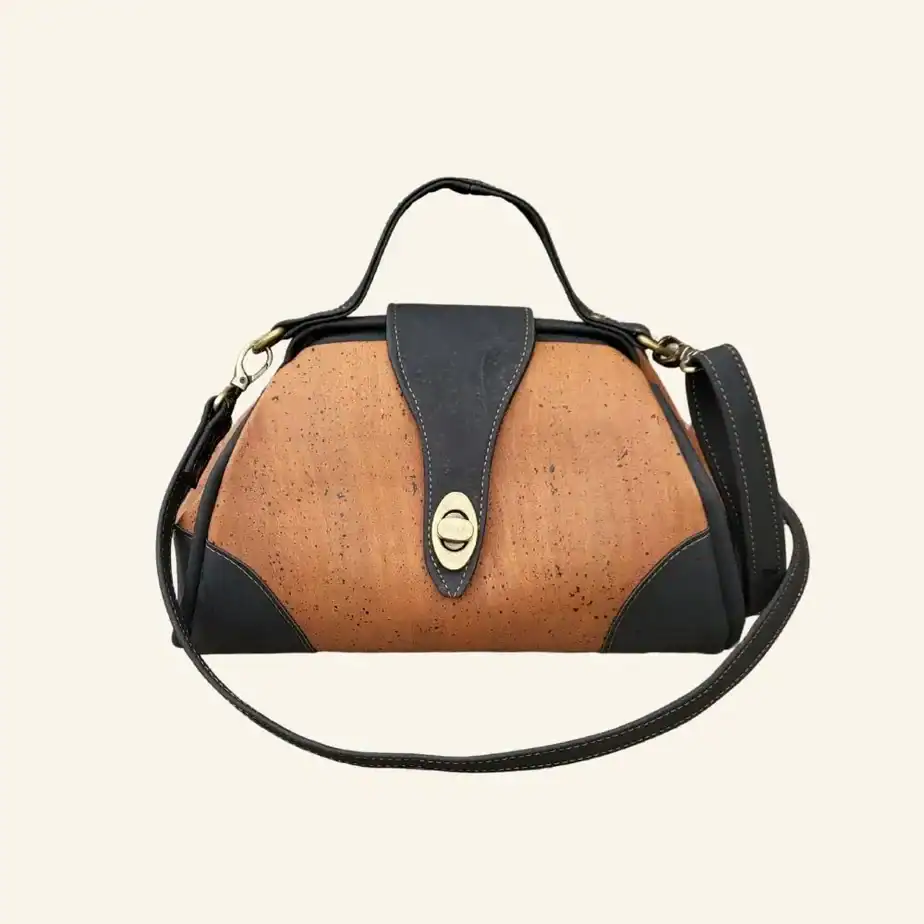 Kleine dokterstas terracotta voorkant Kleine dokterstas dames terracotta voorkant