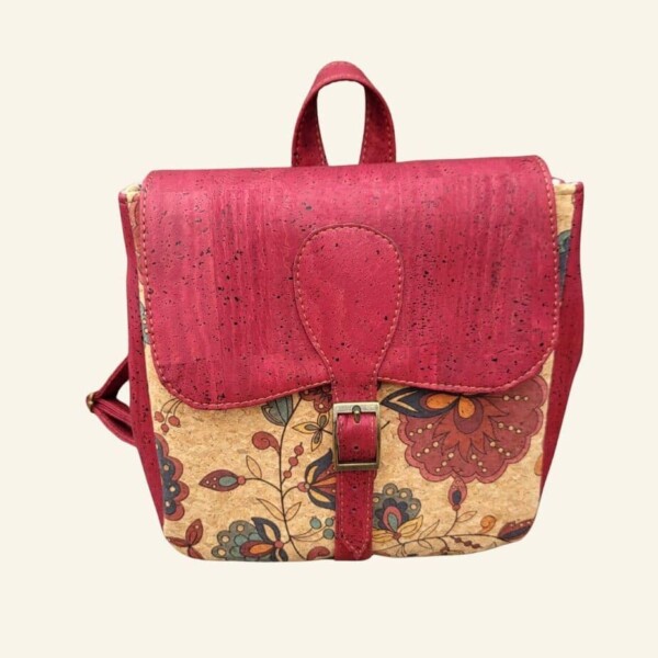 Klein rugtasje rood kurk Kleine rugtas rood kurk