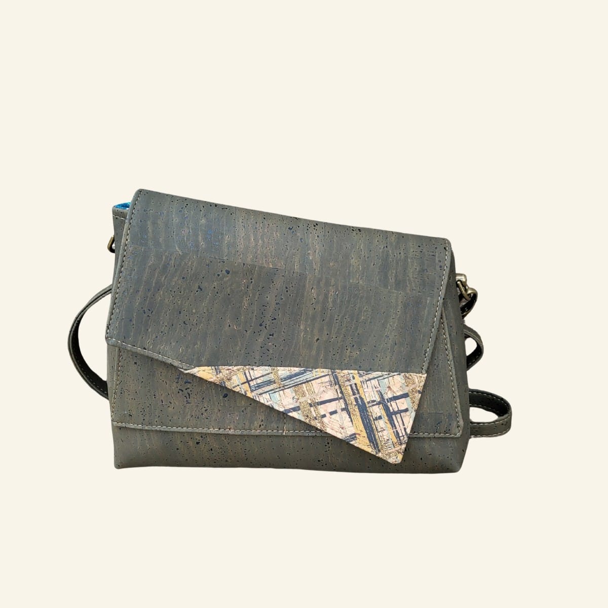 Ken jij kurk tassen? baby zacht en heerlijk licht om te dragen Klein kurktasje groen kurk met klep