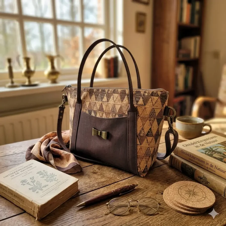 Unieke kurken shopper